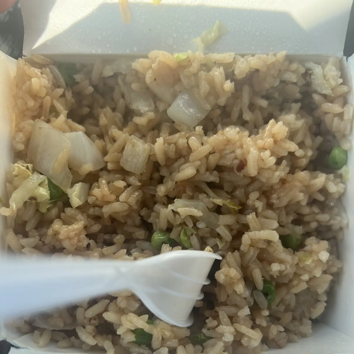 vegetable fried rice 菜炒饭